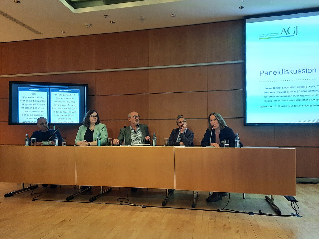 Panel auf der Veranstaltung