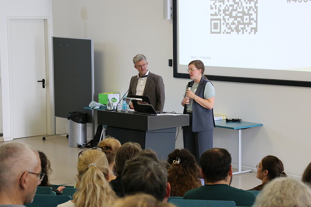 Benjamin Landes und Franziska Porst