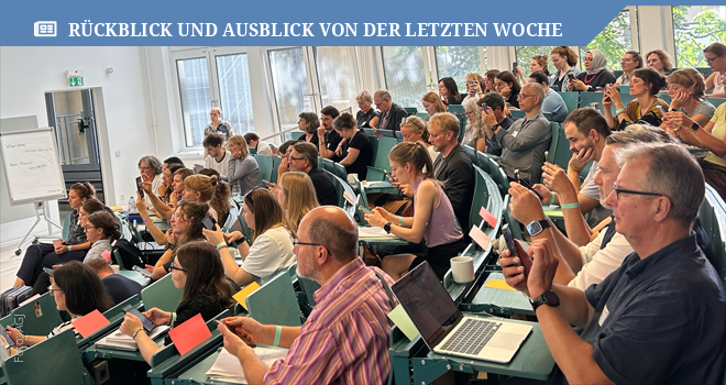 Das Auditorium der Demokratietagung zur Eröffnung im Hörsaal der TH Köln