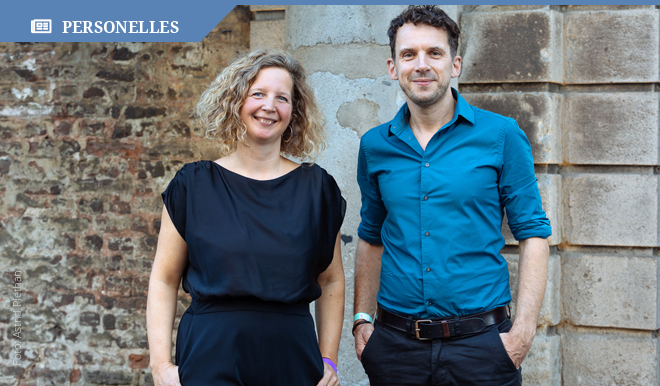 Angela Smessaert und Alexander Nöhring